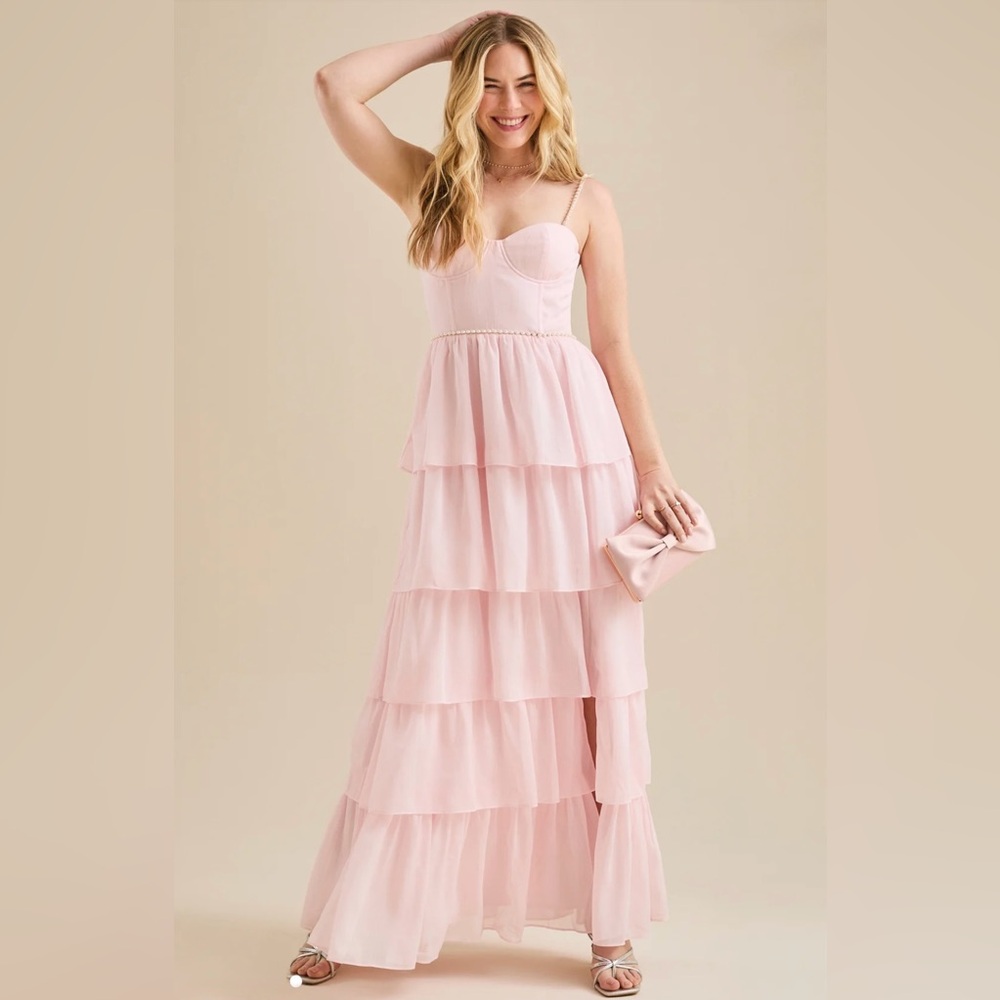 NWT Altar’d State Pia Tiered Maxi Dress